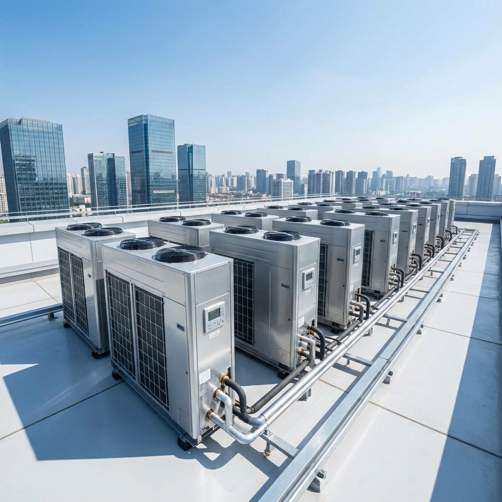 Systèmes VRV sur toiture